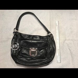 Authentic black leather Michael Kors bag – vintage